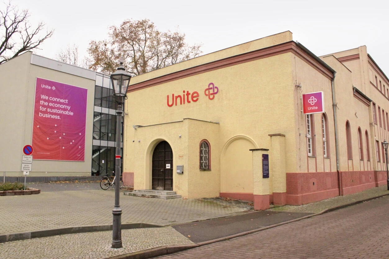 Das Unite Gebäude in Köthen