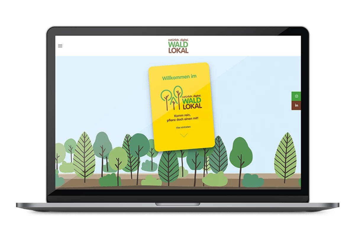 With WaldLokal, companies, associations, schools and individuals throughout Germany can contribute to reforestation.