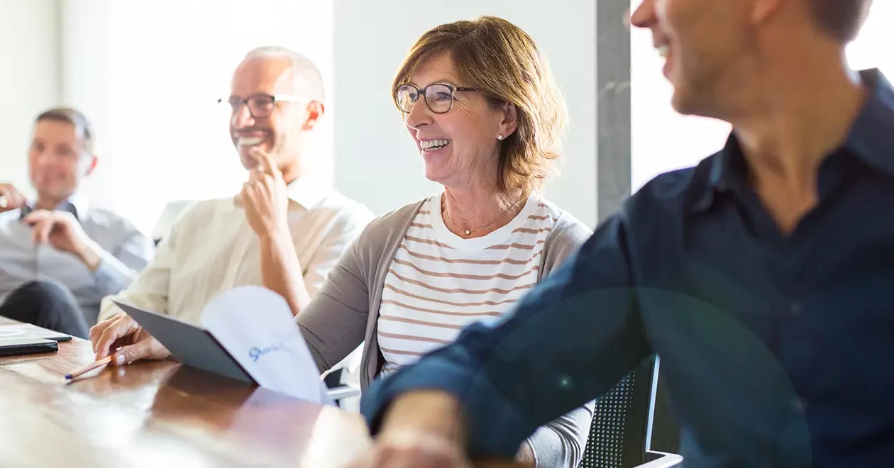 Procurement Professionals attending a meeting