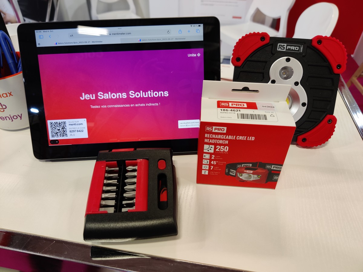 Jeu Salons Solutions assorti de son lot de produits