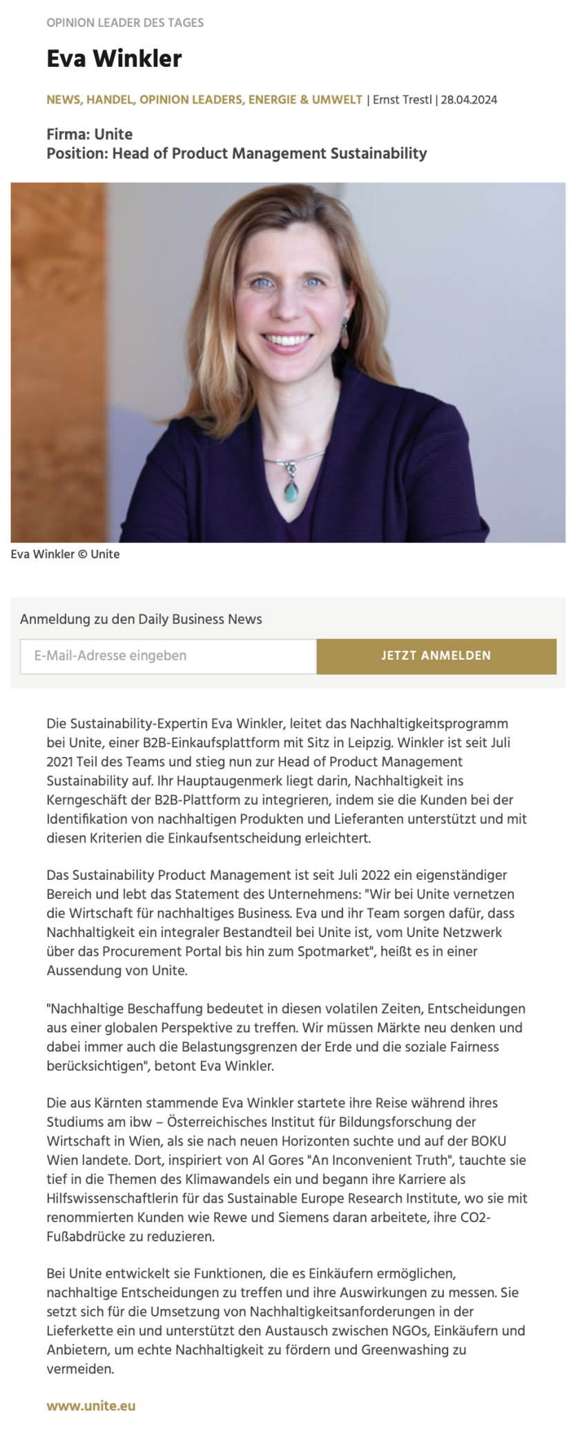 Eva Winklerauf Leadersnet